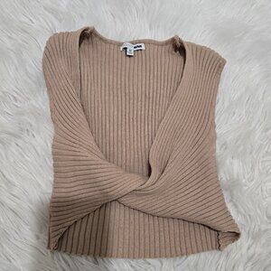 Fashion Nova Knitted Crop Top Size M